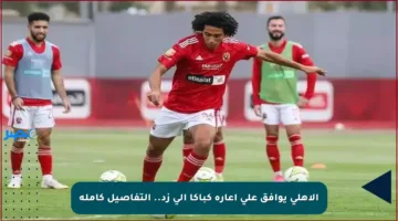 الأهلي يوافق على إعارة كباكا إلى زد.. التفاصيل كاملة